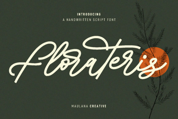 Florateris Script: A Font That Feels Like a Handwritten Hug