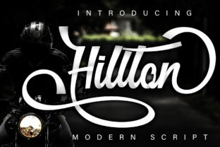 Hillton Modern Script: Your Go-To for Effortless Elegance