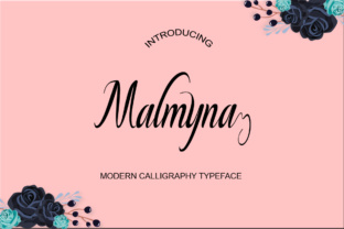 Malmyna Script: A Versatile Font for Modern Design