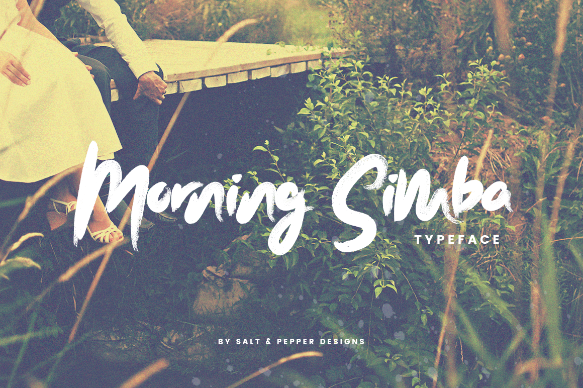 Morning Simba Script: A Brush Font with Bite