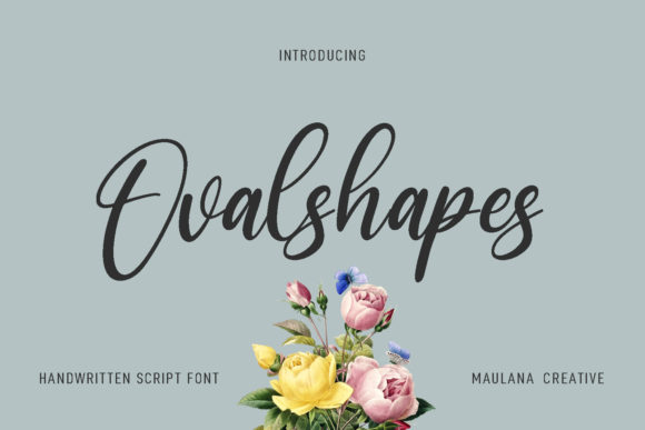Ovalshapes Script: A Stylish Font for Modern Branding