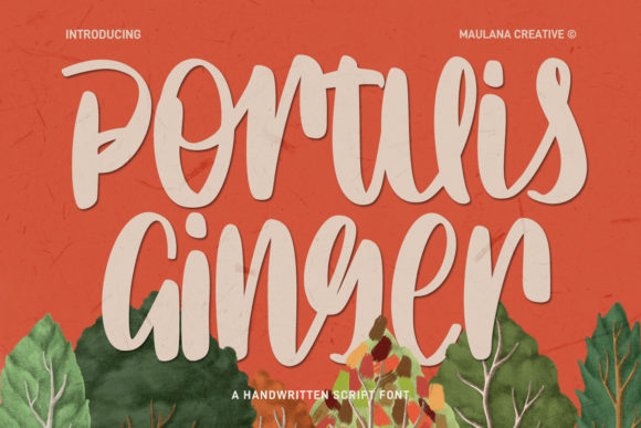Portuis Ginger: A Script with Character for Modern Creators