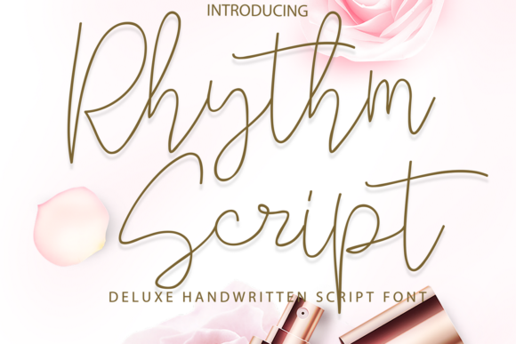 Rhythm Script: The Elegant Handwriting Font for Timeless Creativity