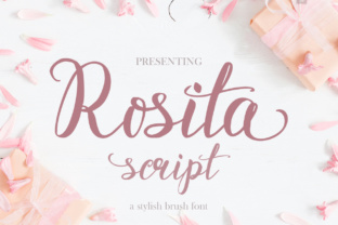 Rosita Script: A Brush Font That Feels Like Hand-Lettering