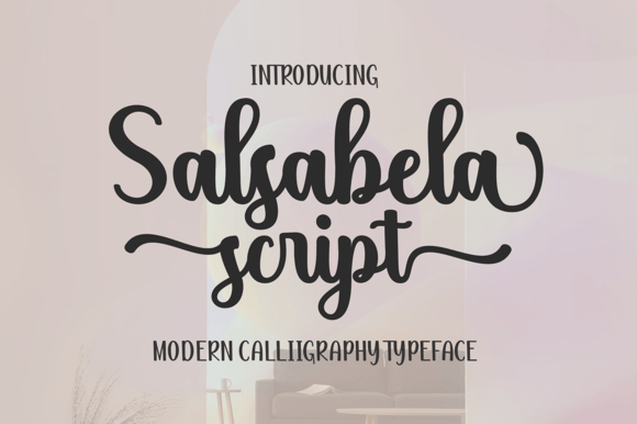 Salsabela Script: The Sweet Calligraphy Font with Endless Charm