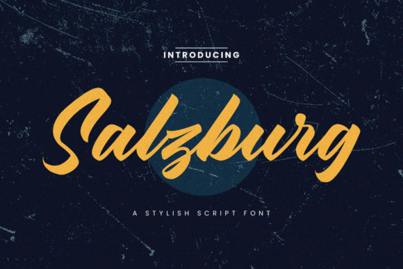 Salzburg Script: A Retro Font with Modern Branding Power