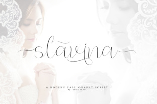 Slavina Script: The Handmade Font for Modern Romance