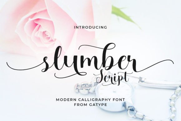 Slumber Script: Adding a Romantic, Handwritten Touch to Your Designs