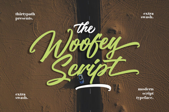 The Woofey Script: Where Magical Calligraphy Meets Modern Branding