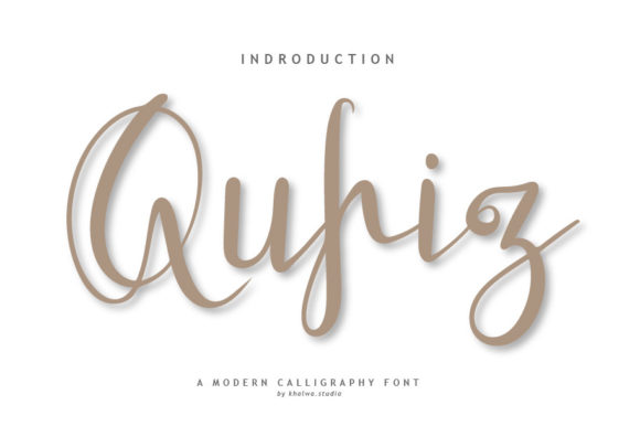 Why Qufiz Script is the Handwritten Font Your Brand Needs