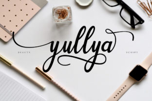 Yullya Script: Crafting Elegance with a Modern Script Font